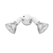 Millennium Lighting 2Lt 5" Security Flood Light, White/White - 16002-MW