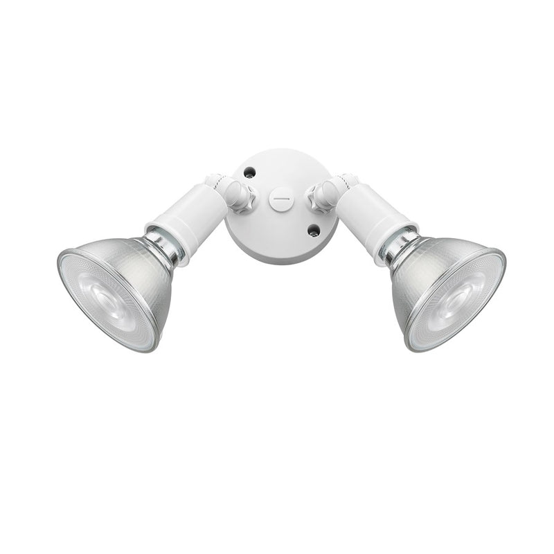 Millennium Lighting 2Lt 5" Security Flood Light, White/White - 16002-MW