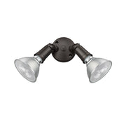 Millennium Lighting 2Lt 5" Security Flood Light, Bronze/Bronze - 16002-PBZ
