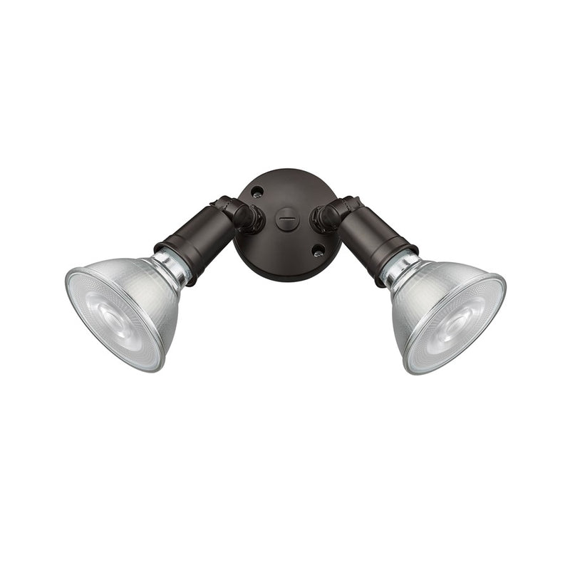 Millennium Lighting 2Lt 5" Security Flood Light, Bronze/Bronze - 16002-PBZ