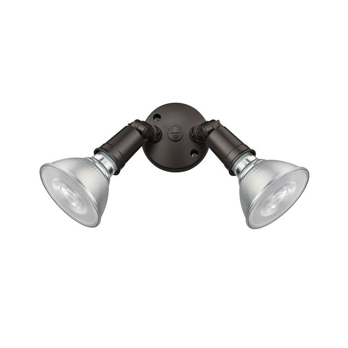 Millennium Lighting 2Lt 5" Security Flood Light, Bronze/Bronze - 16002-PBZ