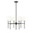 Millennium Lighting Adorra 6Lt 26" Chandelier, Black/White
