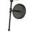 Millennium Lighting Adorra 1Lt 15" Wall Sconce, Black/White