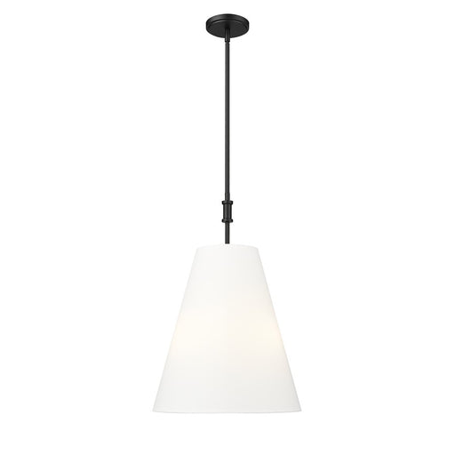Millennium Lighting Adorra 3Lt 16" Pendant, Black/White