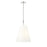 Millennium Lighting Adorra 3Lt 16" Pendant, Polished Nickel/White