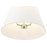 Millennium Lighting Adorra 3Lt 16" Pendant, Polished Nickel/White