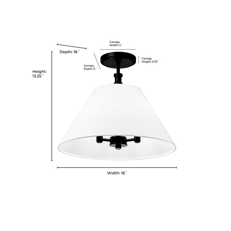 Millennium Lighting Adorra 3Lt 16" Pendant, Vintage Brass/White