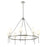 Millennium Lighting Adorra 8Lt 40" Chandelier, Polished Nickel/White - 16608-PN
