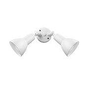 Millennium Lighting 2Lt 16" Security Flood Light, White/White - 17002-MW