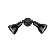 Millennium Lighting 2Lt 16" Security Flood Light, Black/Black - 17002-PBK