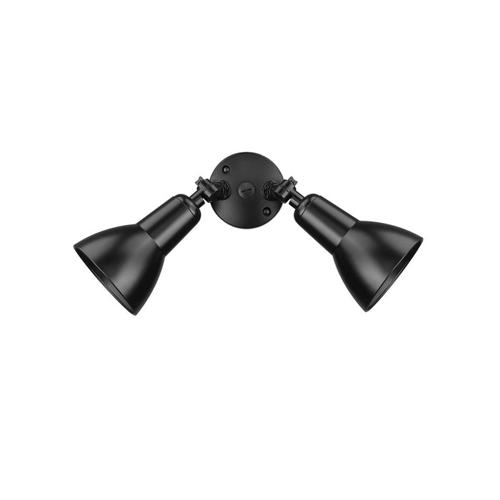 Millennium Lighting 2Lt 16" Security Flood Light, Black/Black