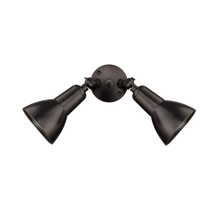 Millennium Lighting 2Lt 16" Security Flood Light, Bronze/Bronze
