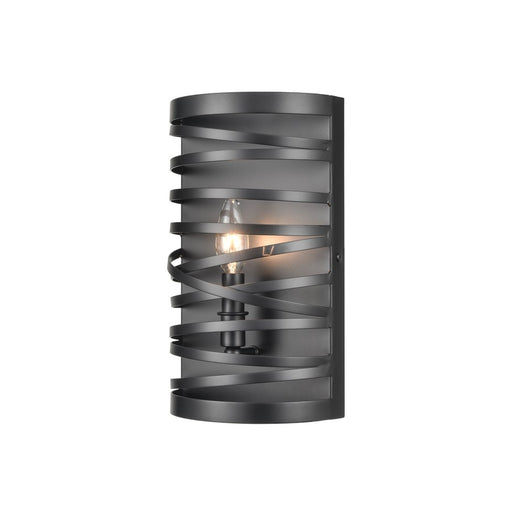 Millennium Lighting 1 Light Wall Sconce, Matte Black