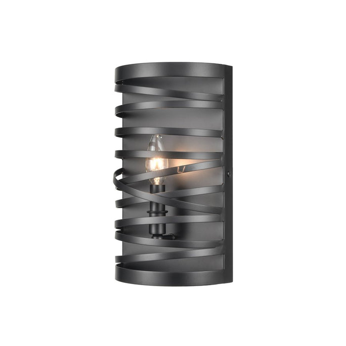Millennium Lighting 1 Light Wall Sconce, Matte Black