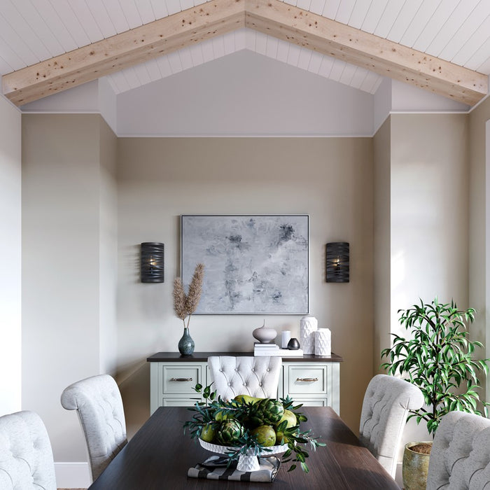 Millennium Lighting 1 Light Wall Sconce, Matte Black