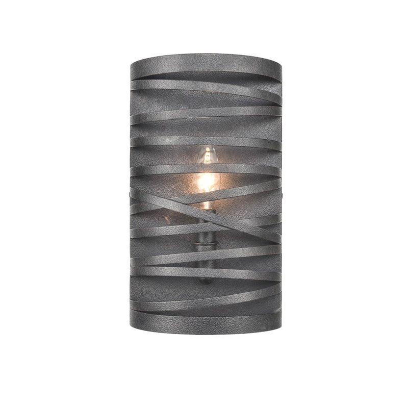 929 Lighting 1Lt Wall Sconce, Weathered Iron - 170021-WI