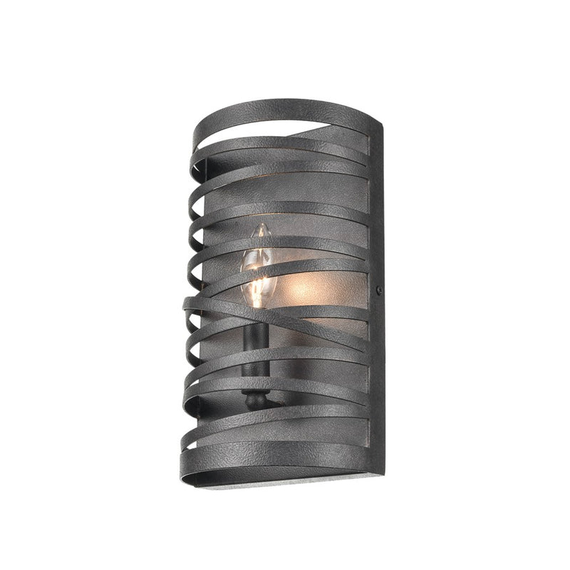 929 Lighting 1Lt Wall Sconce, Weathered Iron