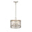 Millennium Lighting 3 Light Pendant, Antique Nickel