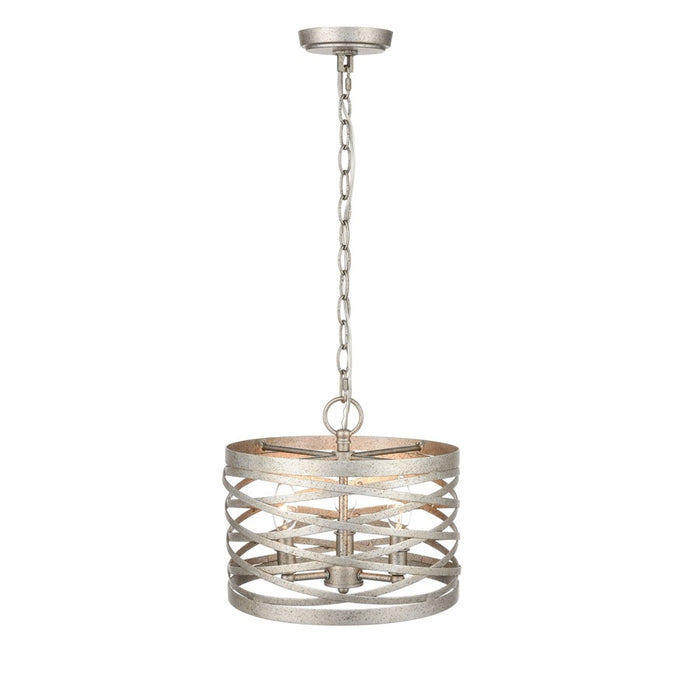 Millennium Lighting 3 Light Pendant, Antique Nickel