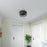 Millennium Lighting 3 Light 9" Flush Mount, Matte Black