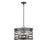 Millennium Lighting 4 Light Pendant, Matte Black