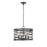 929 Lighting 4Lt Pendant, Weathered Iron - 170024-WI