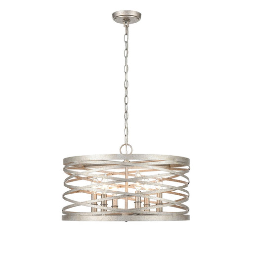 Millennium Lighting 6 Light Pendant, Antique Nickel