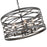 929 Lighting 6Lt Pendant, Weathered Iron