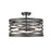 929 Lighting 3Lt Semi-Flush Mount, Weathered Iron