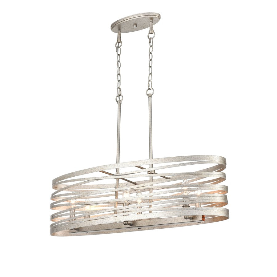 Millennium Lighting 6 Light Chandelier, Antique Nickel - 170036-AN