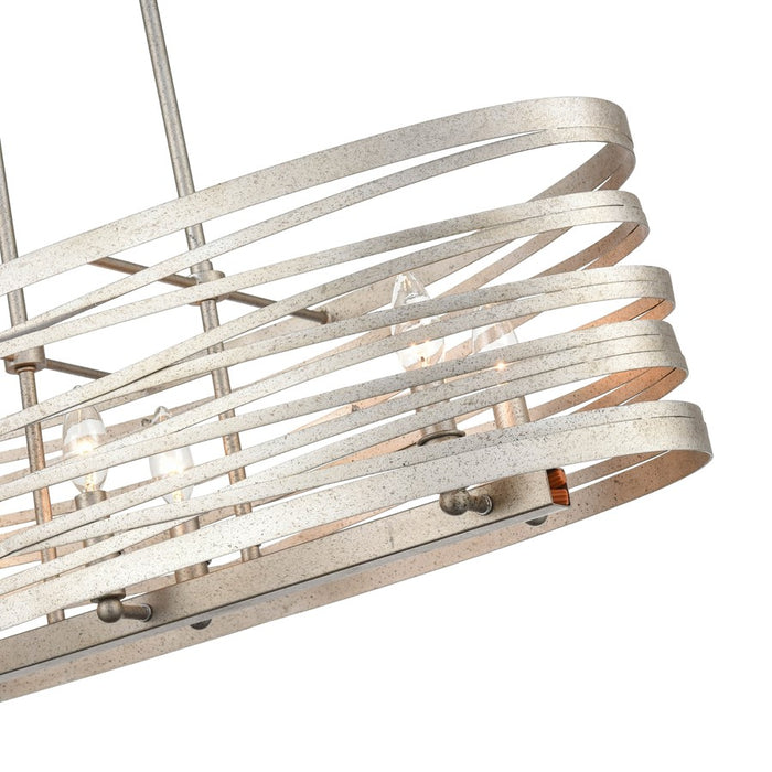 Millennium Lighting 6 Light Chandelier, Antique Nickel