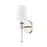 Millennium Lighting 1Lt Wall Sconce, Polished Nickel/Linen