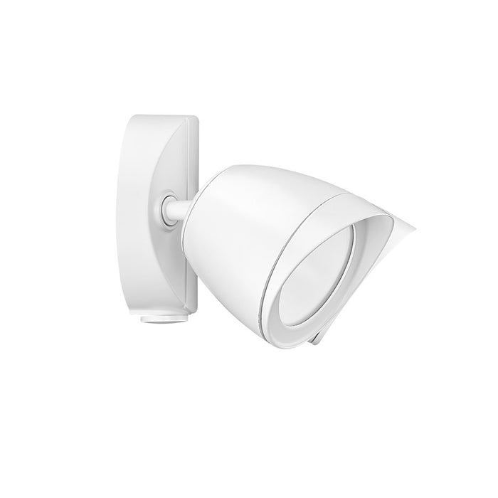 Millennium Lighting 2Lt 9" Security Flood Light, White/White