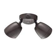 Millennium Lighting Security Flood Light, Bronze/Clear - 18002-PBZ
