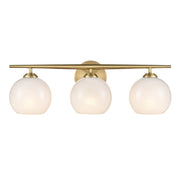 Millennium Lighting Kimorra 3Lt Vanity, Vintage Brass - 18103-VB