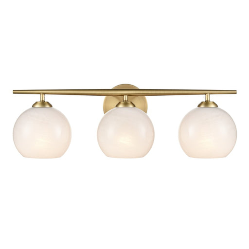 Millennium Lighting Kimorra 3Lt Vanity, Vintage Brass - 18103-VB