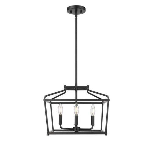 Millennium Lighting Nellita 4Lt 13" Pendant, Black