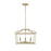 Millennium Lighting Nellita 4Lt 13" Pendant, Vintage Brass