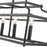 Millennium Lighting Nellita 5Lt 34" Island, Black