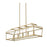 Millennium Lighting Nellita 5Lt 34" Island, Vintage Brass - 19105-VB
