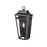 Millennium Lighting Sumerlin 1Lt 15" Outdoor Sconce, Black/Clear - 193001-PBK