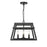 Millennium Lighting Tellsa 4Lt 13" Pendant, Black