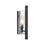 Millennium Lighting Rezi 1Lt 10" Wall Sconce, Black/Clear Handmade