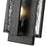 Millennium Lighting Rezi 1Lt 10" Wall Sconce, Black/Clear Handmade