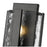 Millennium Lighting Rezi 1Lt 10" Wall Sconce, Black/Clear Handmade