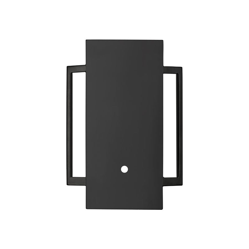 Millennium Lighting Rezi 1Lt 10" Wall Sconce, Black/Clear Handmade