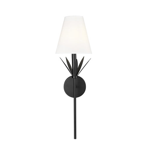 Millennium Lighting Primrose 1Lt 24" Wall Sconce, Black/White