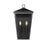 Millennium Lighting Munger 2Lt 20" Outdoor Wall Sconce, Black/Clear