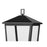 Millennium Lighting Munger 1Lt 23" Outdoor Post Lantern, Black