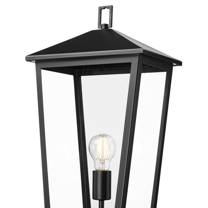 Millennium Lighting Munger 1Lt 23" Outdoor Post Lantern, Black